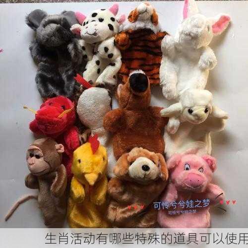 生肖活动有哪些特殊的道具可以使用